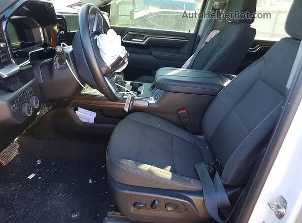 2GC4KNE73S1174456 2025 CHEVROLET SILVERADO White Vista interior delantera