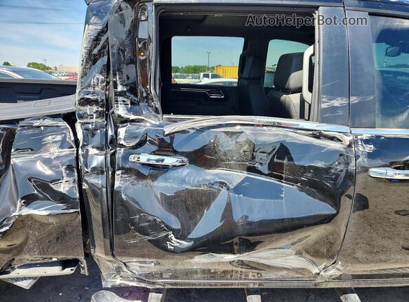2GC4KNE79S1209047 2025 CHEVROLET SILVERADO Black Вид задніх сидінь