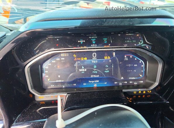 2GC4KNEYXT1125121 2026 CHEVROLET SILVERADO Black Widok zestawu wskaźników