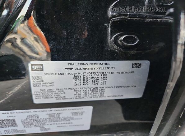 2GC4KNEYXT1125121 2026 CHEVROLET SILVERADO Black Widok komory silnika