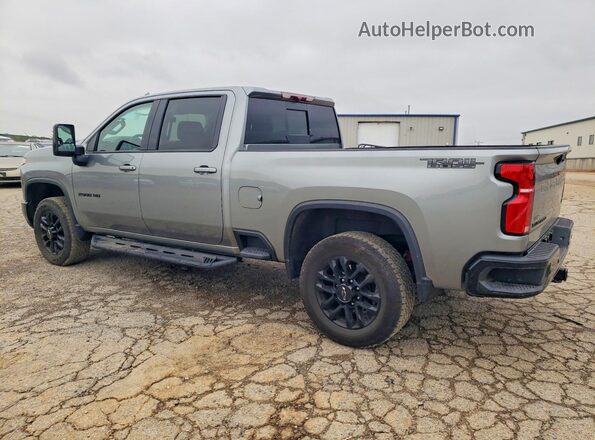 2GC4KPEY3S1232800 2025 CHEVROLET SILVERADO Gray Trasero izquierdo