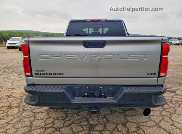 2GC4KPEY3S1232800 2025 CHEVROLET SILVERADO Gray Vista trasera