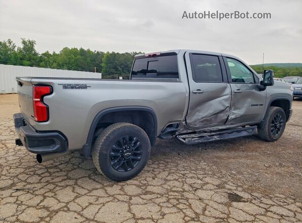 2GC4KPEY3S1232800 2025 CHEVROLET SILVERADO Gray Trasero derecho