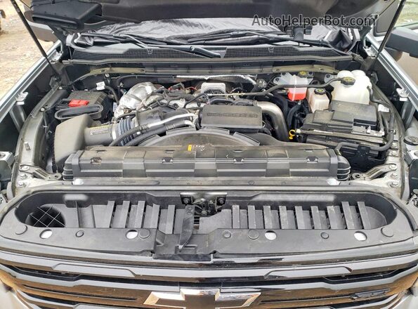 2GC4KPEY3S1232800 2025 CHEVROLET SILVERADO Gray Vista interior trasera