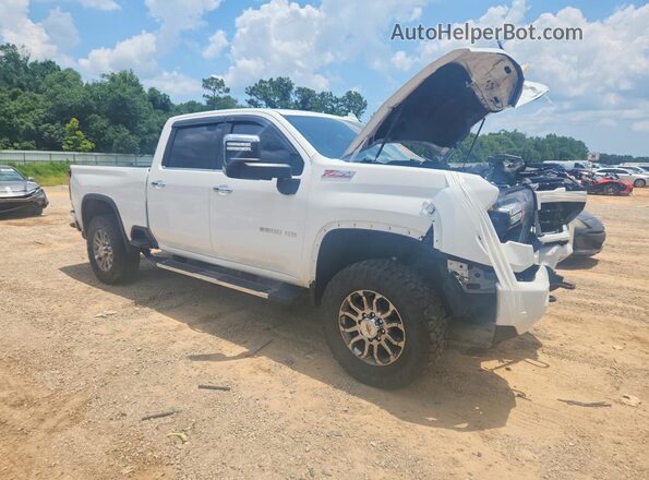 2GC4KPEY5S1193823 2025 CHEVROLET SILVERADO White Передня права чверть
