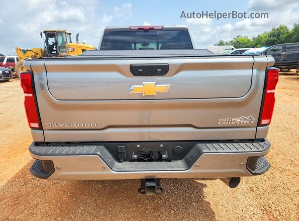 2GC4KREY3S1210615 2025 CHEVROLET SILVERADO Серебряный Вид сзади