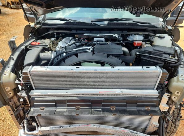 2GC4KREY3S1210615 2025 CHEVROLET SILVERADO Серебряный Вид задней части салона
