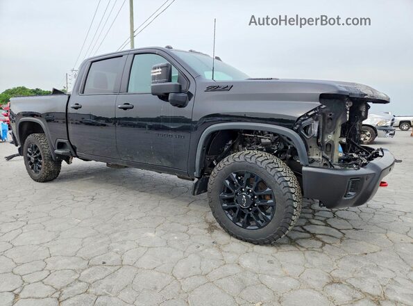 2GC4KTEY7S1211862 2025 CHEVROLET SILVERADO Черный Передняя правая четверть