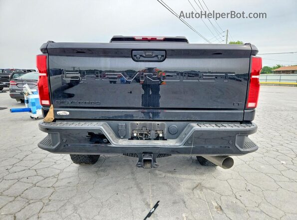 2GC4KTEY7S1211862 2025 CHEVROLET SILVERADO Черный Вид сзади