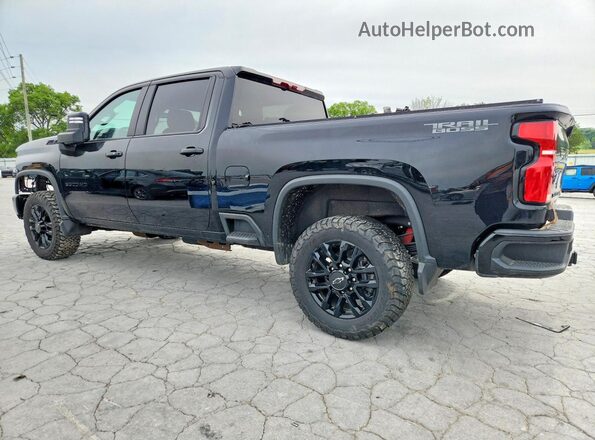 2GC4KTEY7S1211862 2025 CHEVROLET SILVERADO Черный Задняя левая четверть