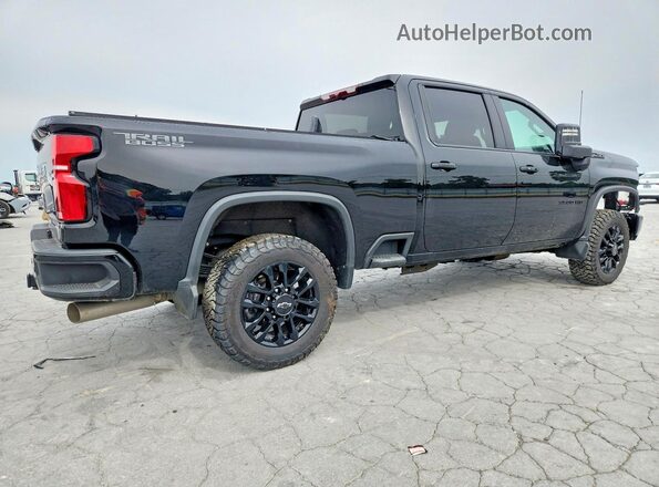 2GC4KTEY7S1211862 2025 CHEVROLET SILVERADO Черный Задняя правая четверть