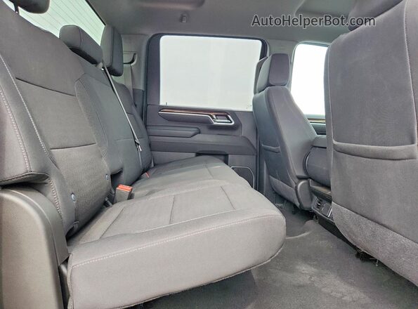 2GC4KTEY7S1211862 2025 CHEVROLET SILVERADO Черный Вид задних сидений