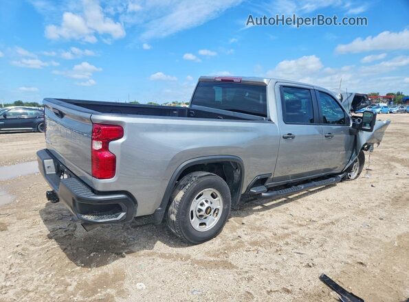 2GC4WLE77R1206019 2024 CHEVROLET SILVERADO Серебряный Задняя правая четверть