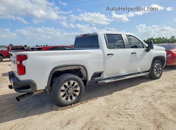 2GC4WME79R1106199 2024 CHEVROLET SILVERADO Белый Задняя правая четверть