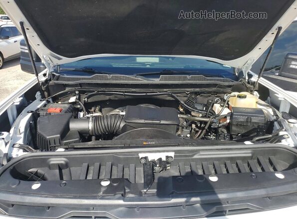 2GC4WME79R1106199 2024 CHEVROLET SILVERADO Белый Вид задней части салона