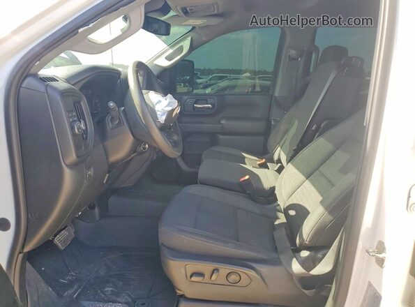 2GC4WME79R1106199 2024 CHEVROLET SILVERADO Белый Вид салона спереди