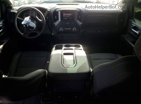 2GC4WME79R1106199 2024 CHEVROLET SILVERADO Белый Вид панели приборов