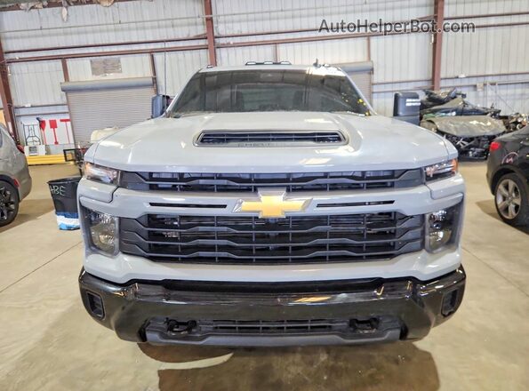 2GC4WMEY3R1251697 2024 CHEVROLET SILVERADO Gray Widok z przodu