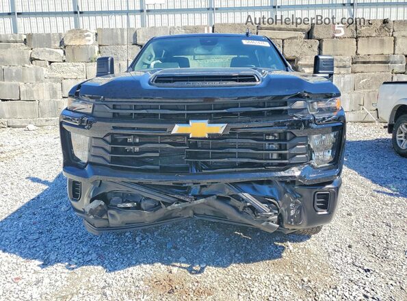 2GC4YLEY9R1142875 2024 CHEVROLET SILVERADO Black Դիմացի տեսք