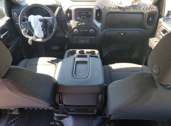 2GC4YLEY9R1142875 2024 CHEVROLET SILVERADO Black Առջևի վահանակի տեսք