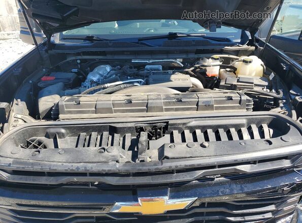 2GC4YLEY9R1142875 2024 CHEVROLET SILVERADO Black Սալոնի հետևի տեսք