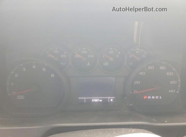 2GC4YME74R1109652 2024 CHEVROLET SILVERADO White Widok zestawu wskaźników