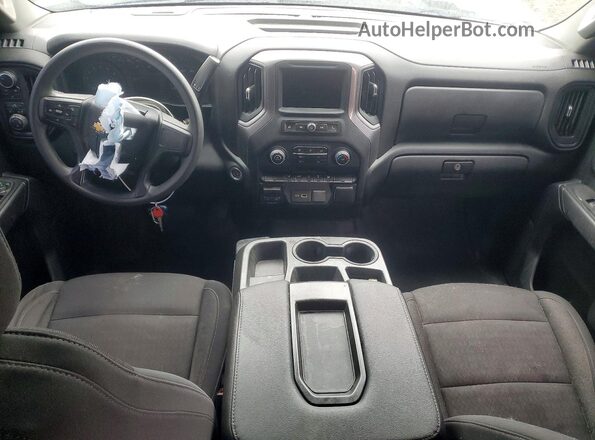 2GC4YME74R1109652 2024 CHEVROLET SILVERADO White Widok deski rozdzielczej