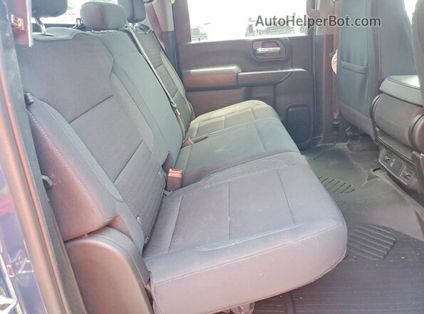 2GC4YME78R1158966 2024 CHEVROLET SILVERADO Blue Rear seats view