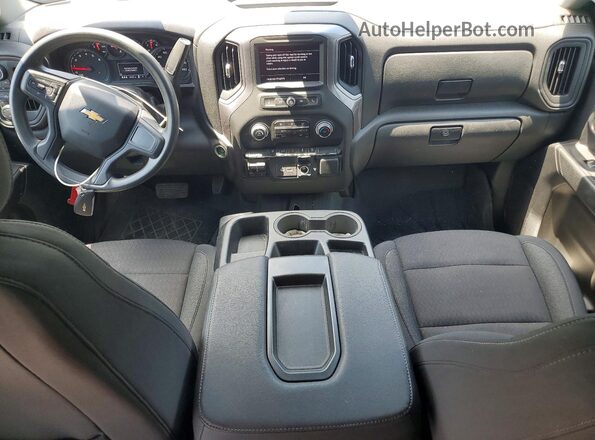 2GC4YME78R1158966 2024 CHEVROLET SILVERADO Blue Dashboard view