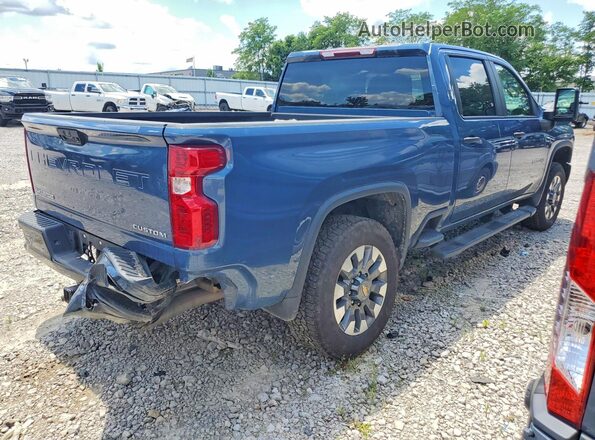 2GC4YME78R1158966 2024 CHEVROLET SILVERADO Blue Rear right