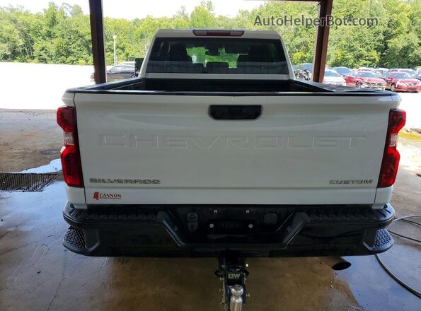 2GC4YME78R1235190 2024 CHEVROLET SILVERADO Белый Вид сзади