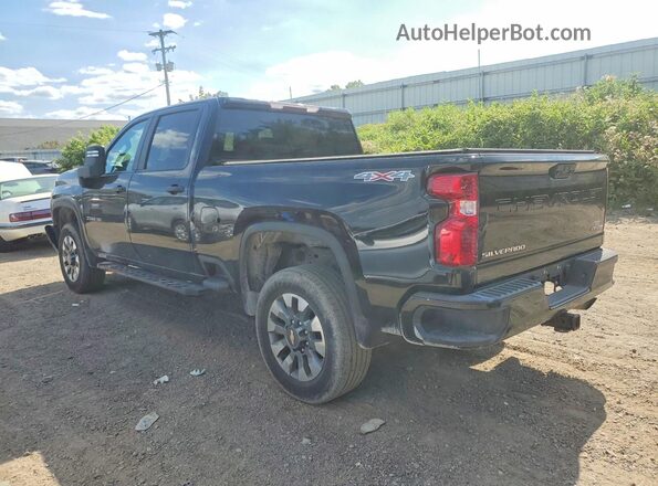2GC4YME7XP1703854 2023 CHEVROLET SILVERADO Black Trasero izquierdo