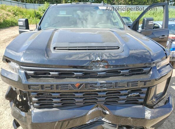 2GC4YME7XP1703854 2023 CHEVROLET SILVERADO Black Vista interior trasera