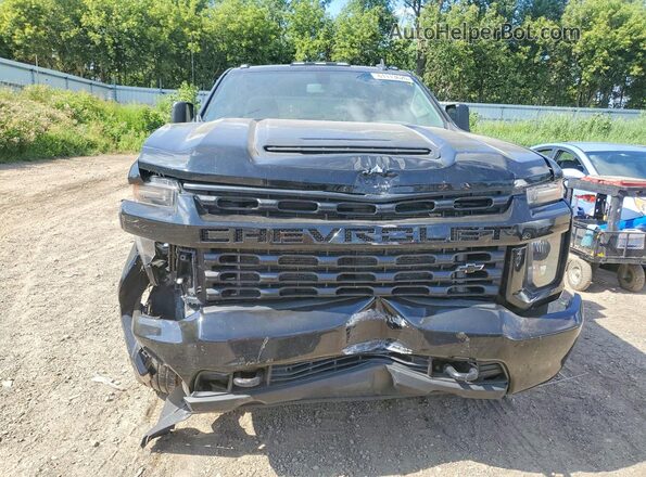 2GC4YME7XP1703854 2023 CHEVROLET SILVERADO Black Vista frontal