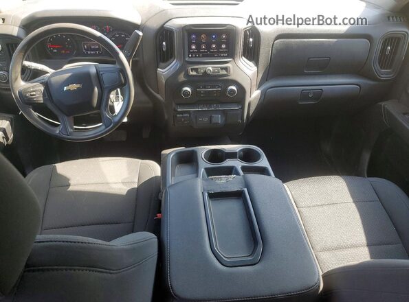 2GC4YME7XP1703854 2023 CHEVROLET SILVERADO Black Vista del salpicadero