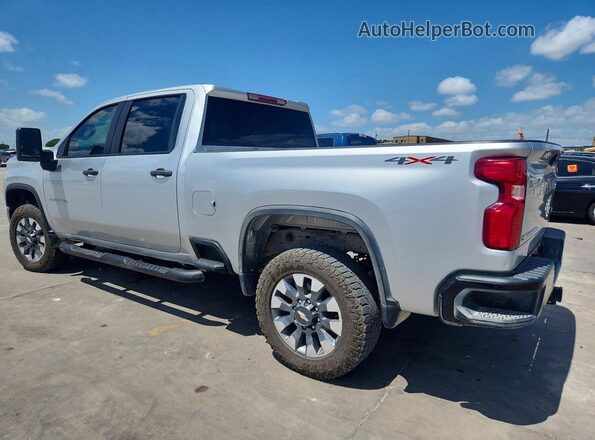 2GC4YMEY1P1727436 2023 CHEVROLET SILVERADO Silver Задня ліва чверть