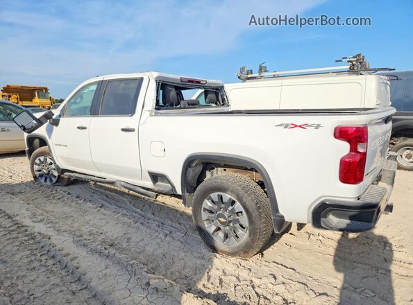 2GC4YMEY6R1249677 2024 CHEVROLET SILVERADO White Հետևի ձախ