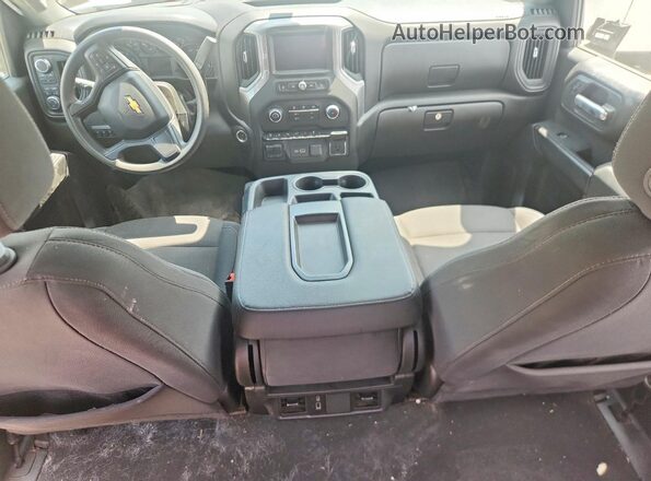 2GC4YMEY6R1249677 2024 CHEVROLET SILVERADO White Առջևի վահանակի տեսք