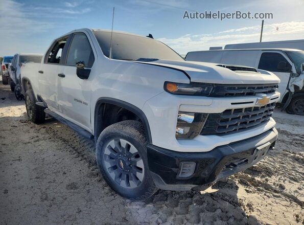 2GC4YMEY6R1249677 2024 CHEVROLET SILVERADO White Առջևի աջ