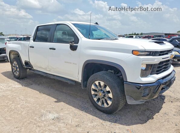 2GC4YMEY6R1249677 2024 CHEVROLET SILVERADO White Przód prawy