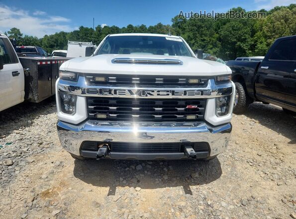 2GC4YNE74N1217284 2022 CHEVROLET SILVERADO White Դիմացի տեսք