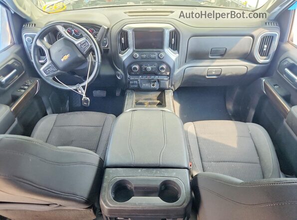 2GC4YNEYXP1705747 2023 CHEVROLET SILVERADO Silver Առջևի վահանակի տեսք