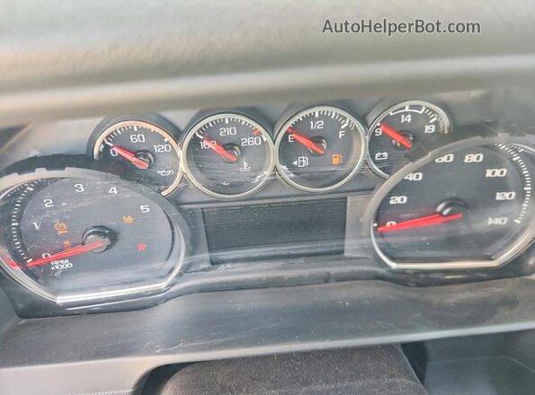 2GC4YNEYXP1705747 2023 CHEVROLET SILVERADO Silver Սարքավորումների վահանակի տեսք