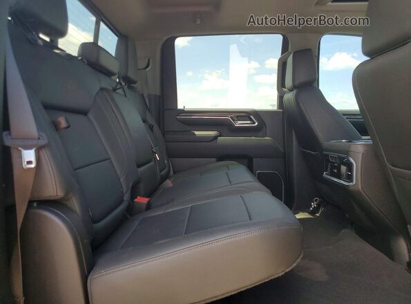 2GC4YPEY7R1119361 2024 CHEVROLET SILVERADO Black Հետևի նստատեղերի տեսք