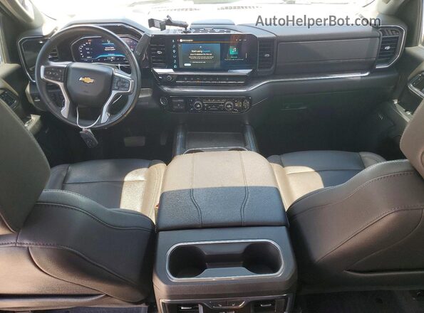 2GC4YPEY7R1119361 2024 CHEVROLET SILVERADO Black Առջևի վահանակի տեսք