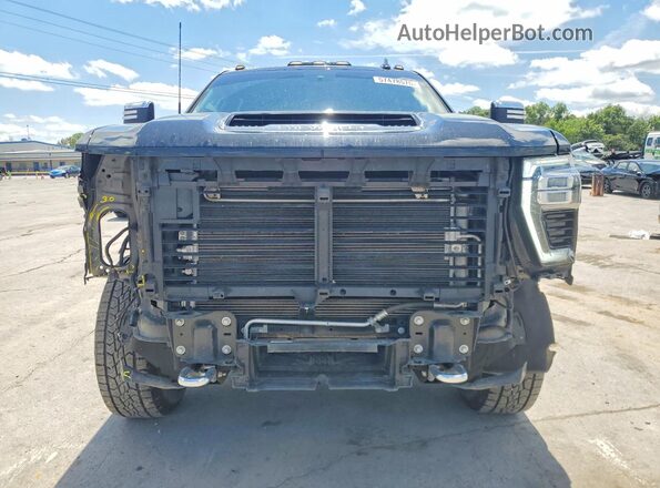2GC4YPEY7R1119361 2024 CHEVROLET SILVERADO Black Դիմացի տեսք