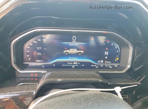 2GC4YPEY7R1119361 2024 CHEVROLET SILVERADO Black Սարքավորումների վահանակի տեսք