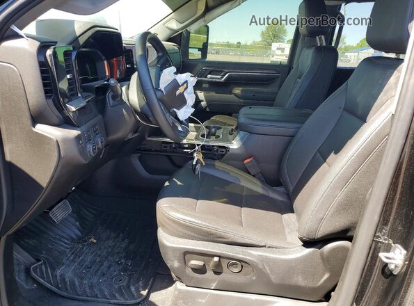 2GC4YUEY1R1123999 2024 CHEVROLET SILVERADO Black Vista interior delantera