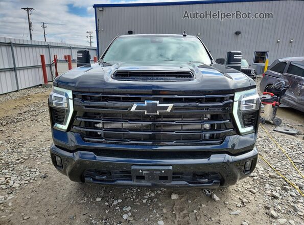 2GC4YUEYXR1258611 2024 CHEVROLET SILVERADO Black წინა ხედი