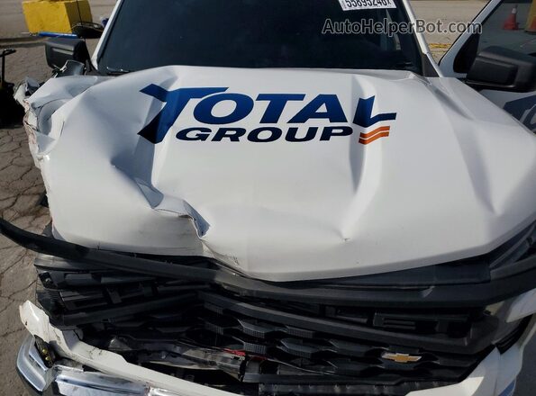 2GCPAAED7P1144222 2023 CHEVROLET SILVERADO White Սալոնի հետևի տեսք